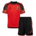 Cheap Belgium Home Football Kit Children World Cup 2022 Short Sleeve (+ pants)
